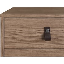 nalda light brown dresser   