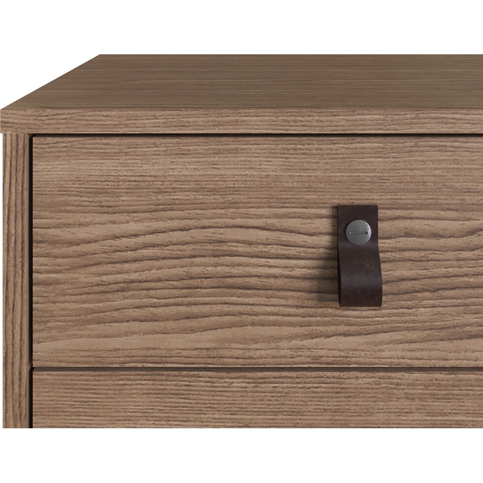 nalda light brown dresser   