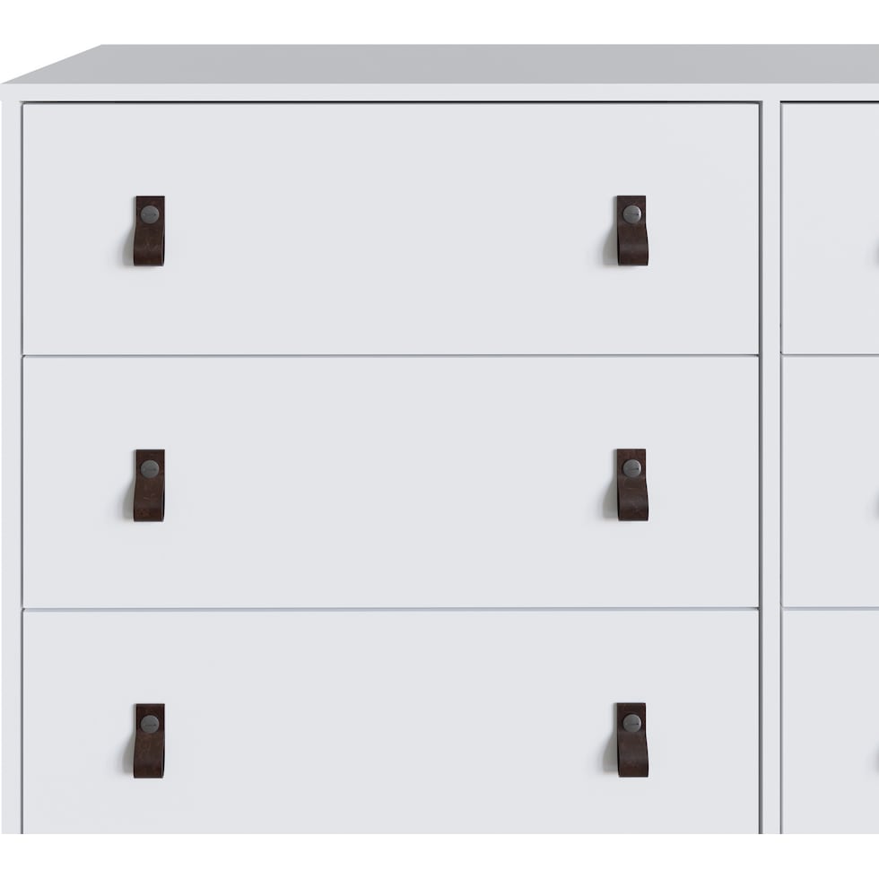 nalda white dresser   