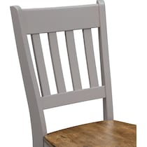 dining counter height nantucket slat chairs table oak gray options dimensions