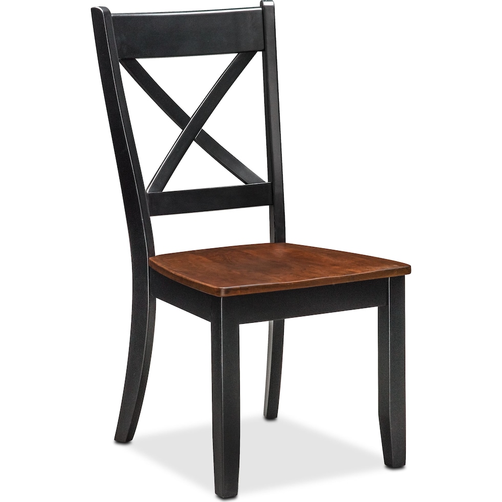 nantucket dining cherry black and cherry dining chair   