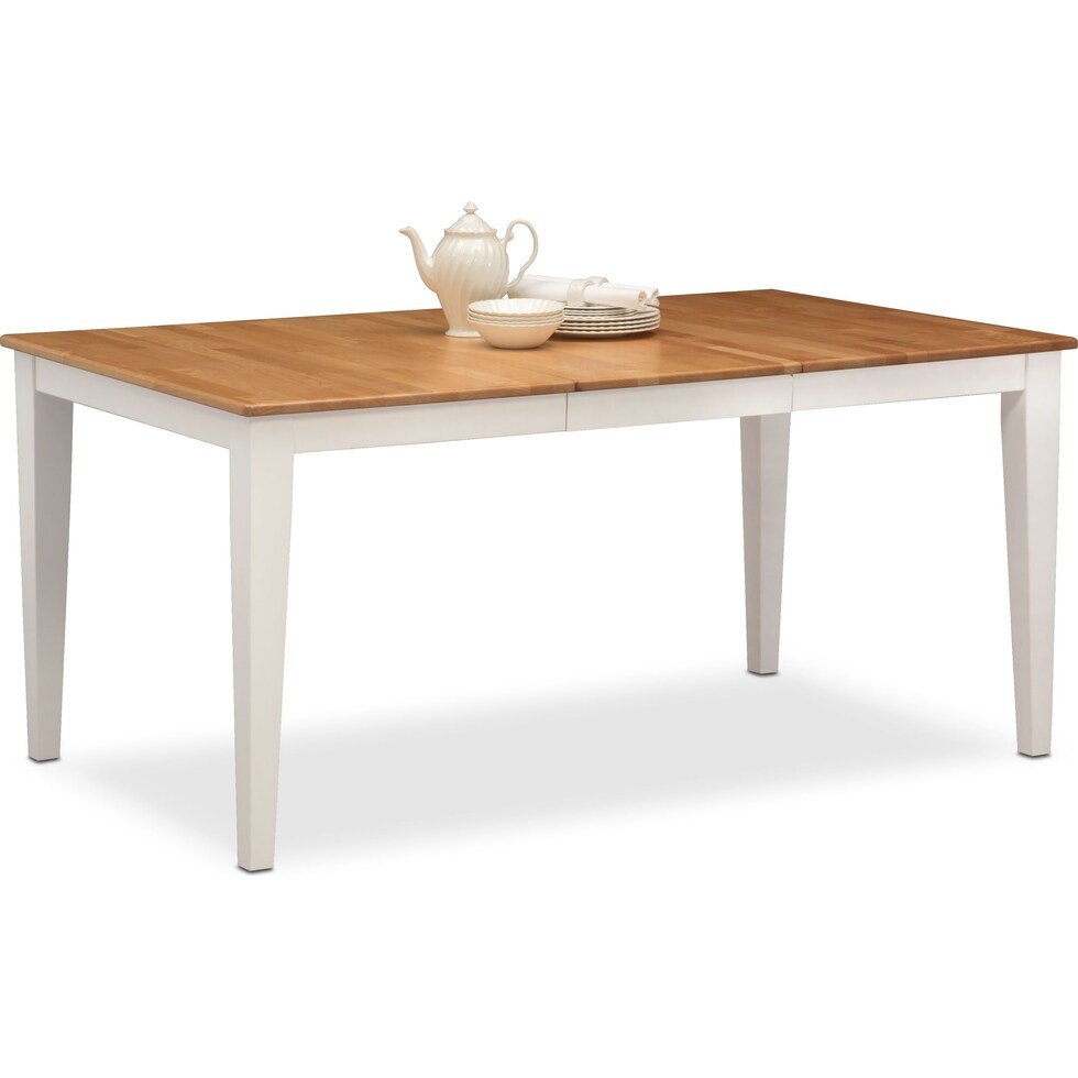 nantucket dining maple maple and white dining table   