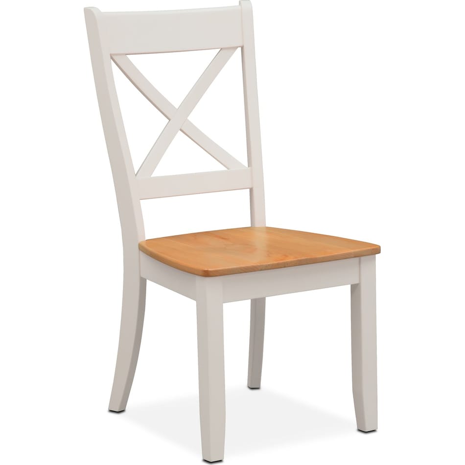 nantucket dining maple white dining chair   