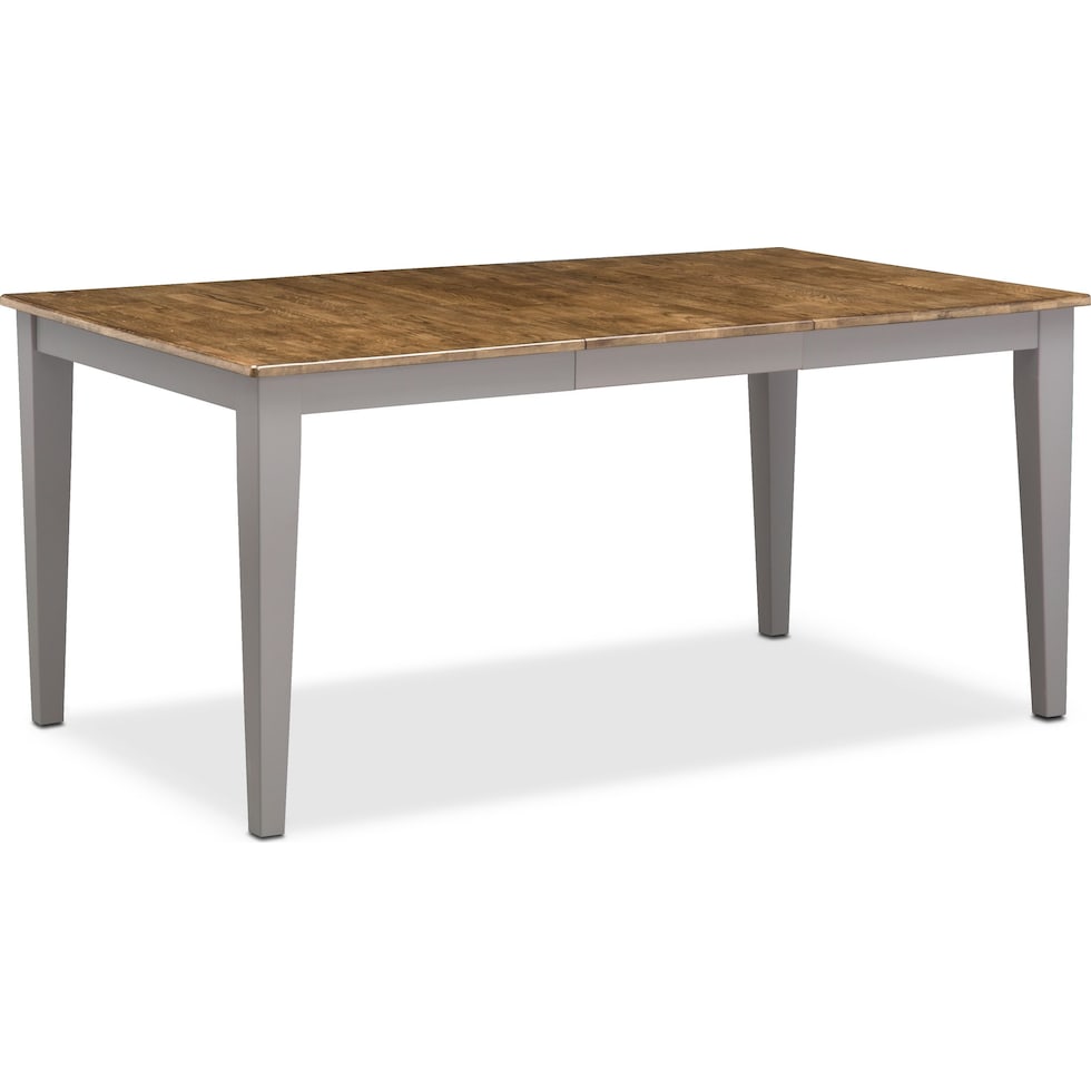 nantucket dining oak light brown dining table   