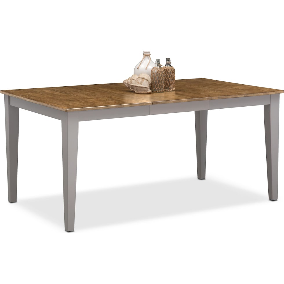 nantucket dining oak light brown dining table   