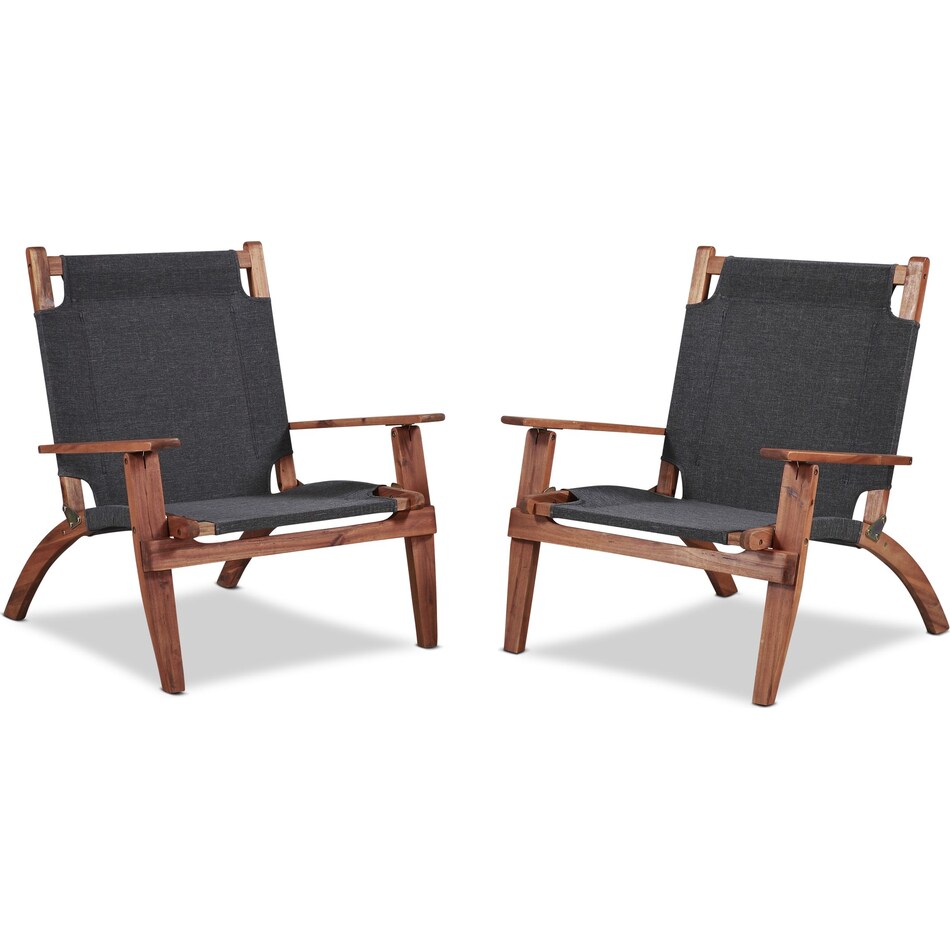 nantucket brown outdoor chair   