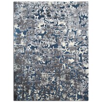 napa blue gray blue and gray area rug ' x '   