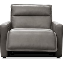 napa gray recliner   