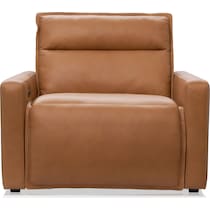 napa light brown recliner   