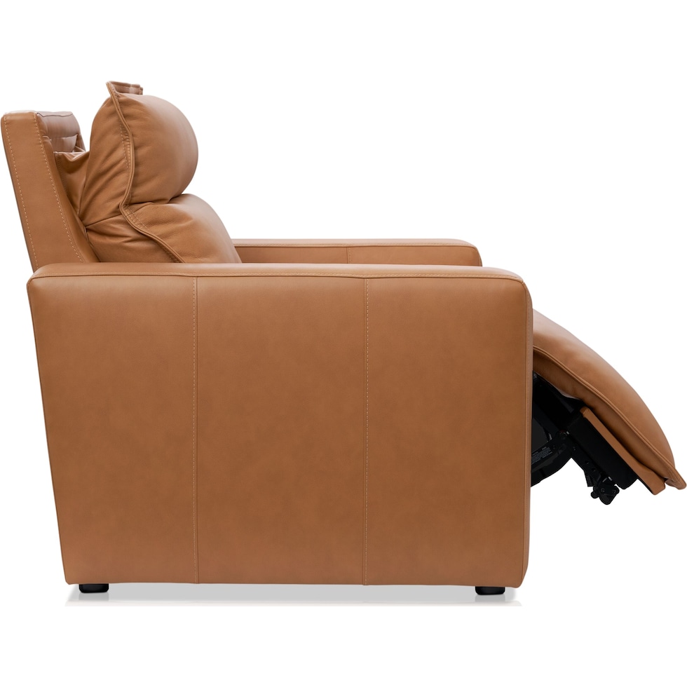 napa light brown recliner   