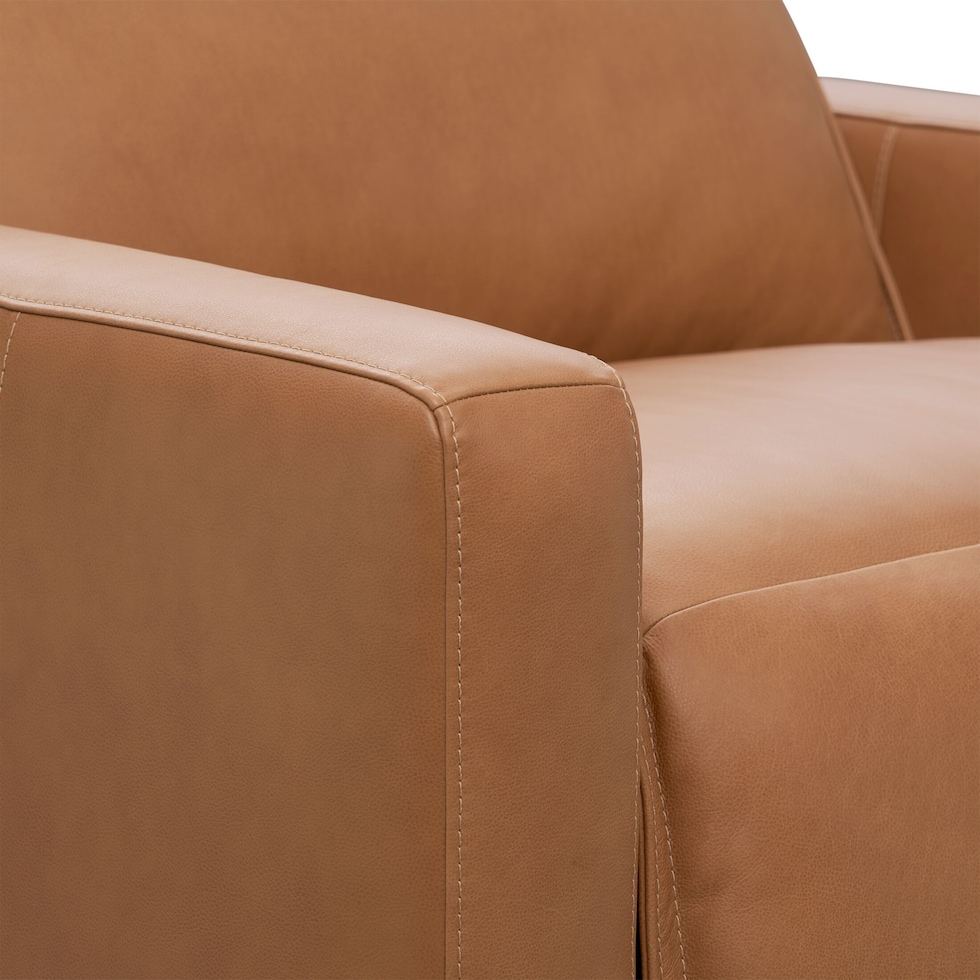 napa light brown recliner   