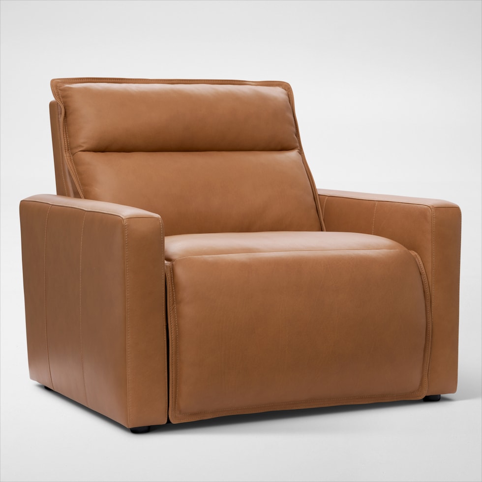 napa light brown recliner web   