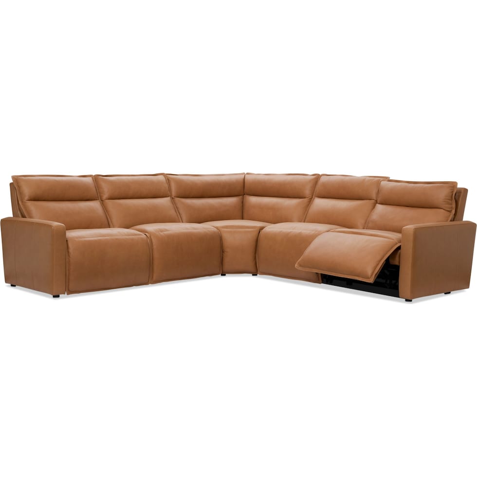 napa light brown sectional   