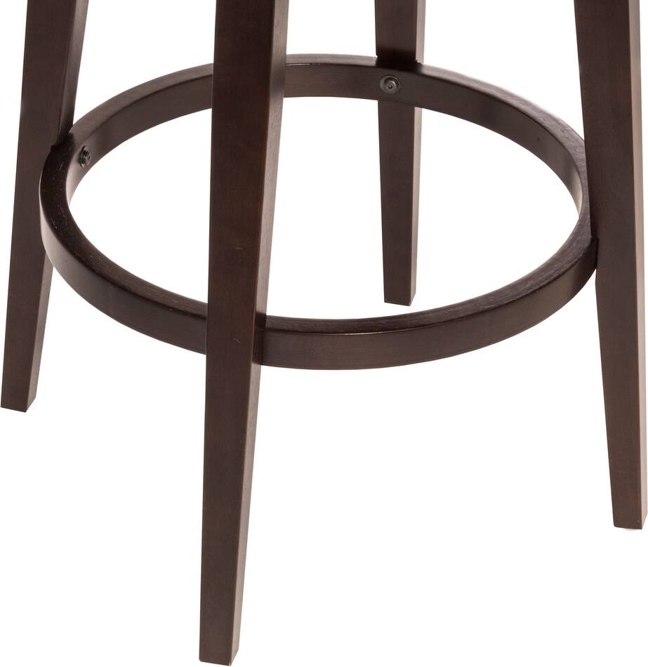 Naples Swivel Bar Stool Brown Value City Furniture