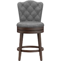 naples gray counter height stool   