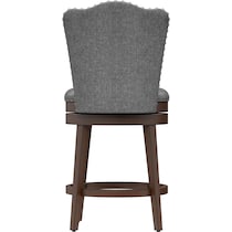 naples gray counter height stool   