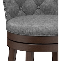naples gray counter height stool   