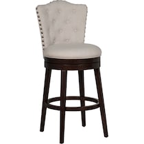 naples white bar stool   