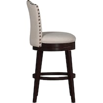 naples white bar stool   