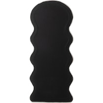 nara dark brown floor mirror   