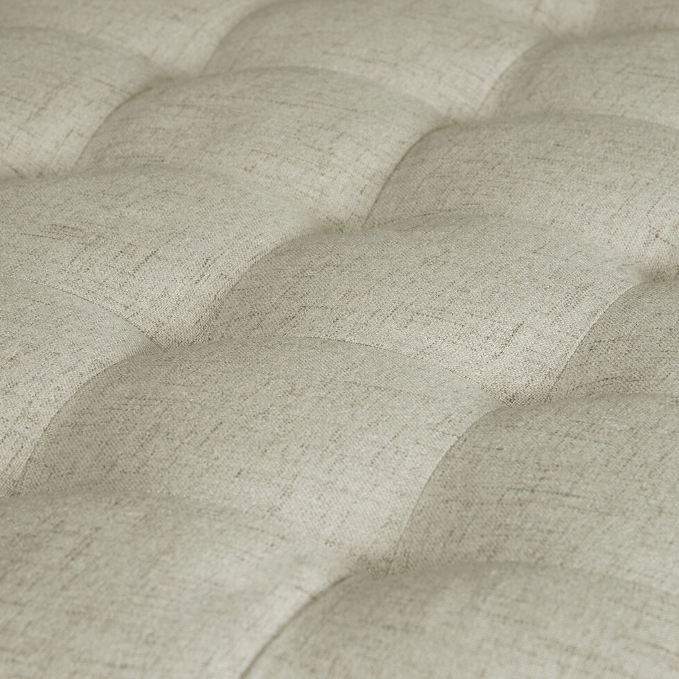 nash gray ottoman   