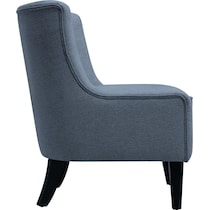 nashville blue accent chair   