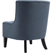 nashville blue accent chair   