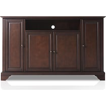 nathaniel dark brown tv stand   