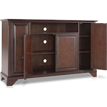 nathaniel dark brown tv stand   