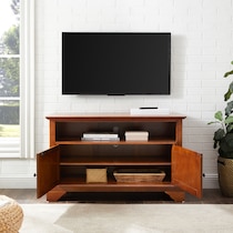 nathaniel dark brown tv stand   