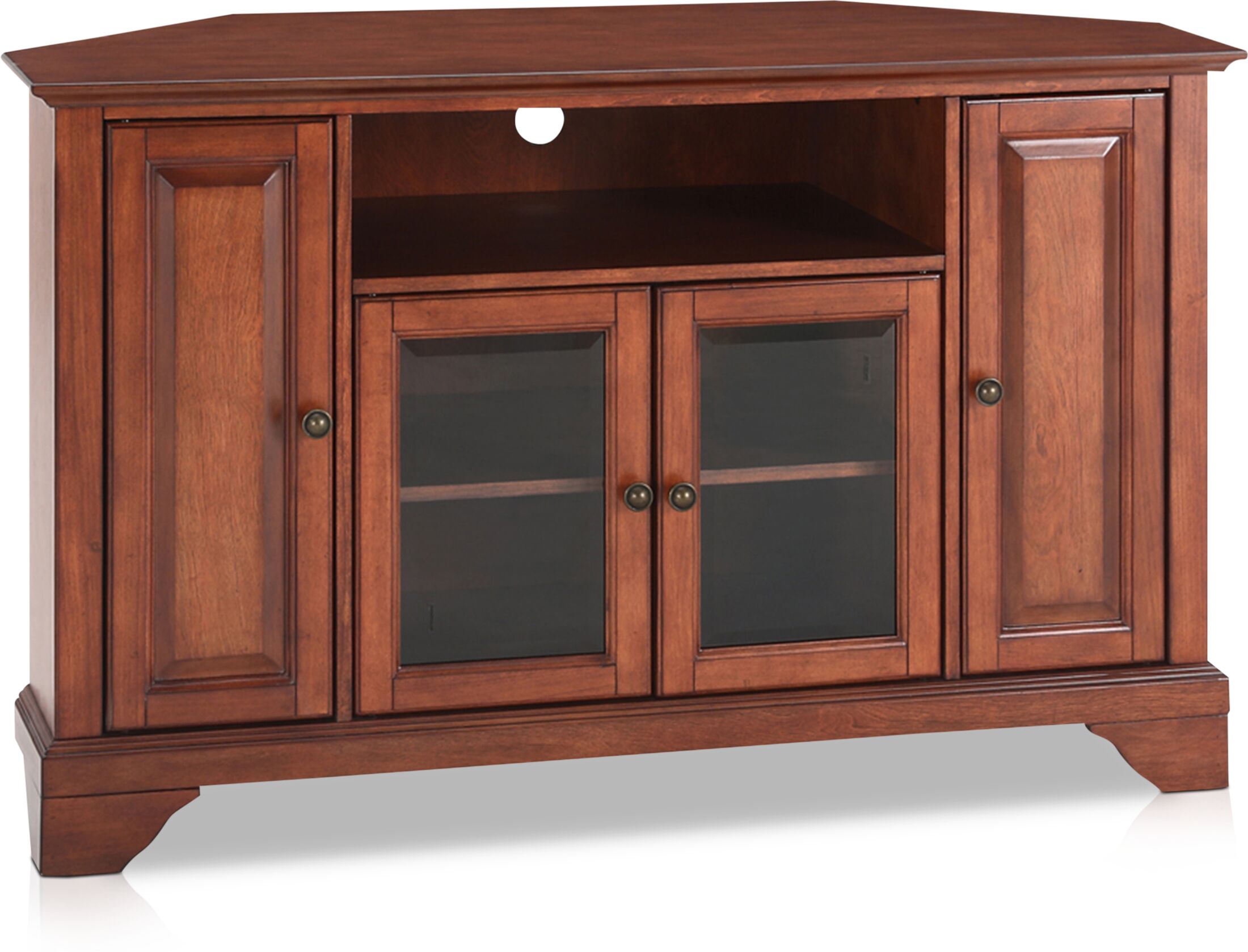 Nathaniel 48” Corner TV Stand Value City Furniture