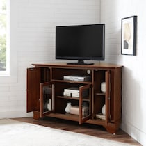 nathaniel dark brown tv stand   