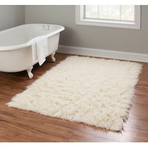 natural white area rug  x    