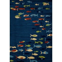 navy area rug  x    