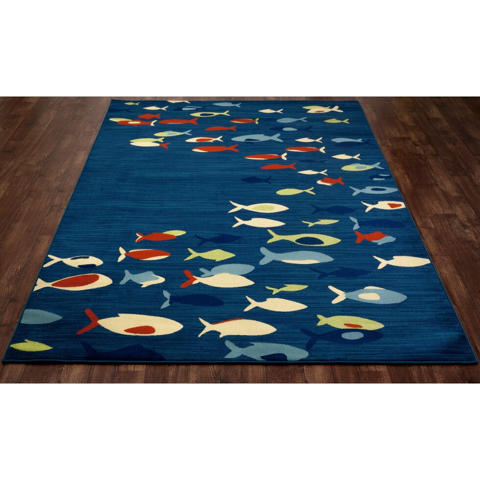 navy area rug  x    