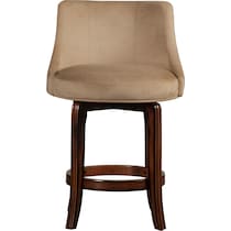 nayeli light brown counter height stool   