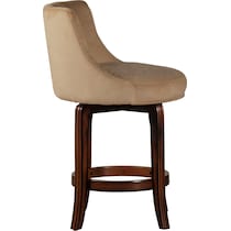 nayeli light brown counter height stool   