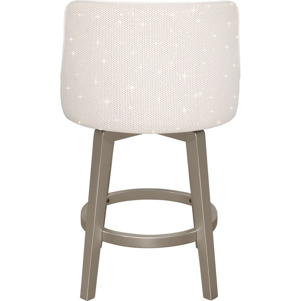 nayeli white counter height stool   