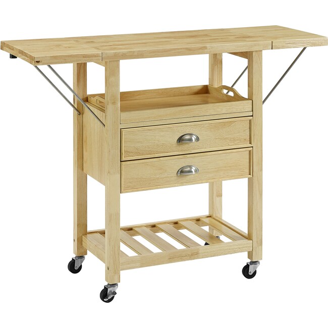 Dining Room Furniture - Nell Drop-Leaf Kitchen Cart