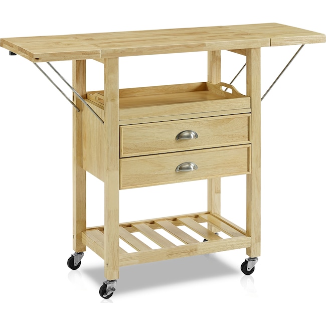 Dining Room Furniture - Nell Drop-Leaf Kitchen Cart