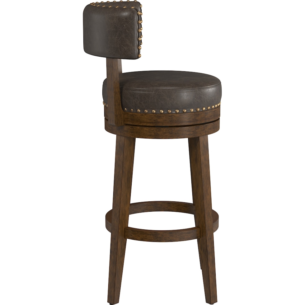 nella black bar stool   