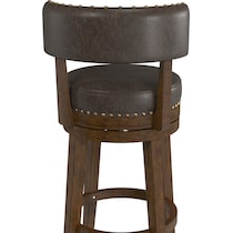 nella black bar stool   