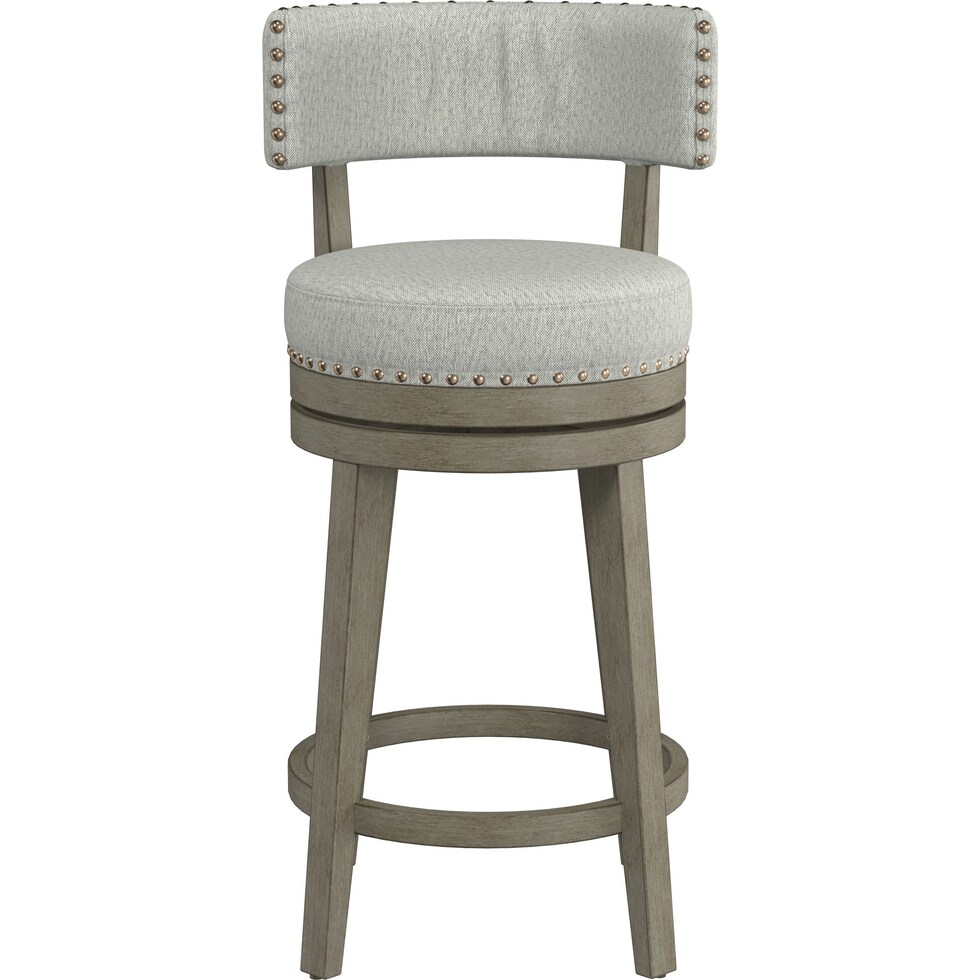 nella gray counter height stool   