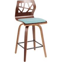 nellie dining blue counter height stool   