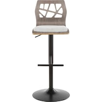 nellie dining gray bar stool   