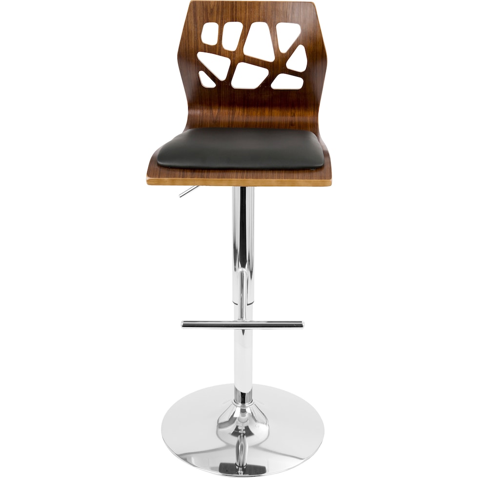 nellie black bar stool   