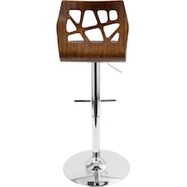 nellie black bar stool   