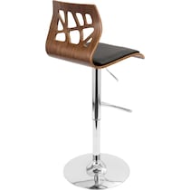 nellie black bar stool   