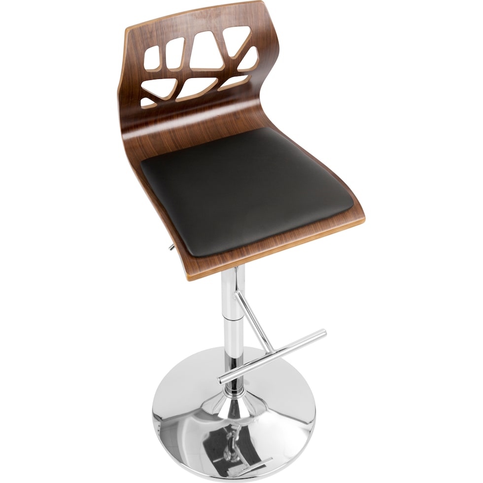 nellie black bar stool   