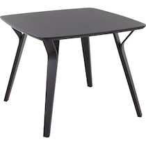 nellie black dining table   